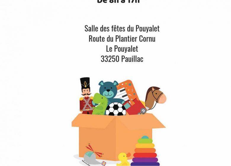 Bourse aux jouets à Pauillac