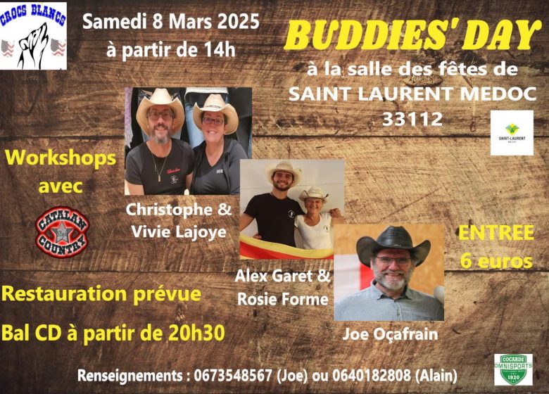 Après-midi et bal country à Saint-Laurent-Médoc