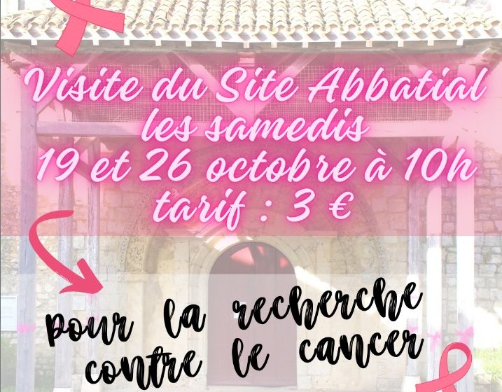 Octobre Rose 2024 : Visite du site abbatial de Vertheuil