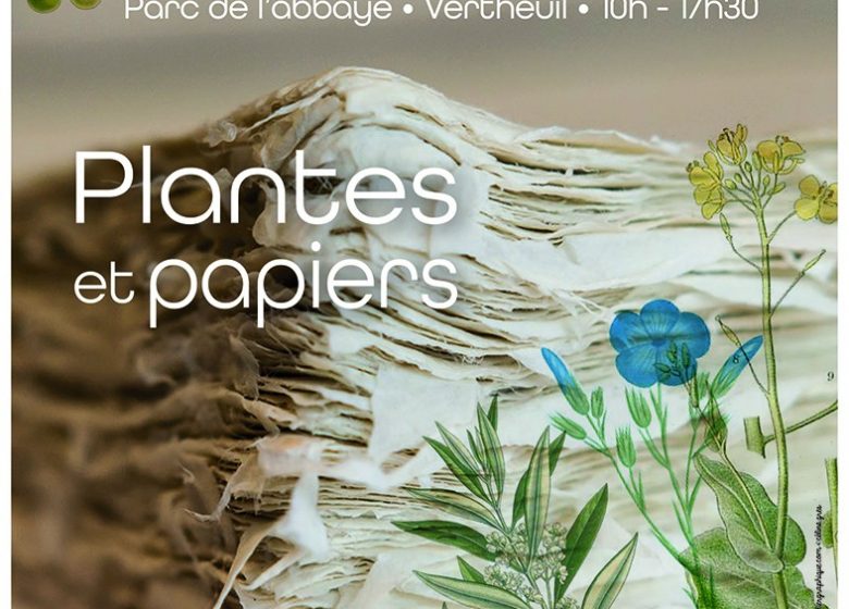 Foire aux plantes « La Passiflore » : plantes et papiers