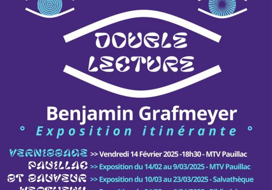 Exposition itinérante de Benjamin Grafmeyer « Double Lecture »