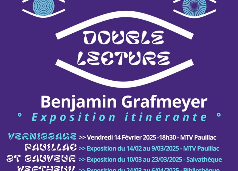 Exposition itinérante de Benjamin Grafmeyer « Double Lecture »