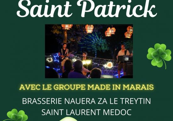 Concert de la Saint-Patrick  à la brasserie Naùera