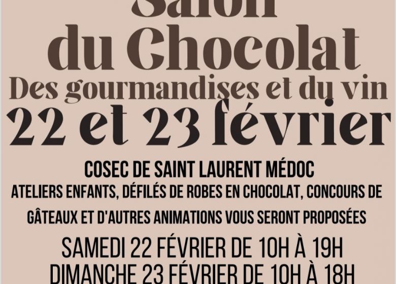 Salon du chocolat des gourmandises et du vin