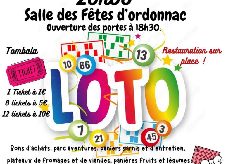 Loto de l’association Les Courses en folie