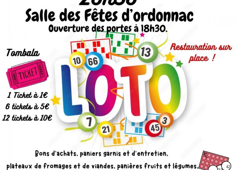 Loto de l’association Les Courses en folie