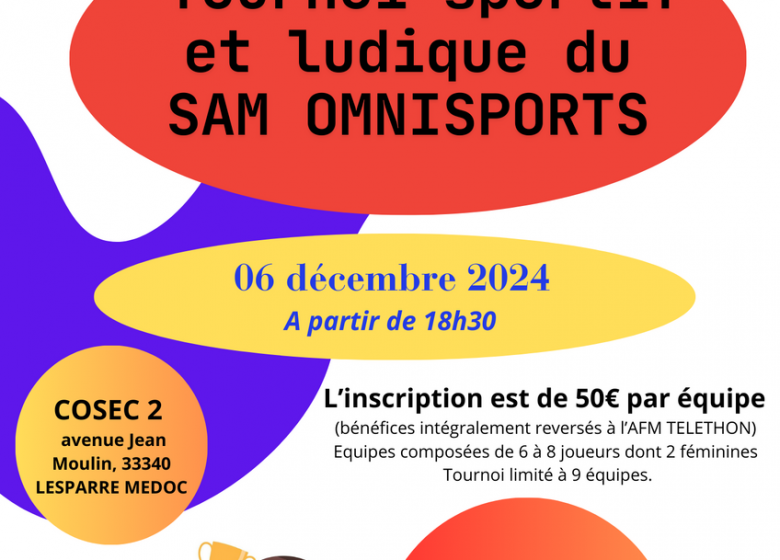 Téléthon 2024 multisport du SAM Lesparre