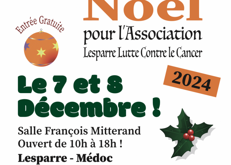 Marché de Noël de Lesparre Lutte Contre le Cancer