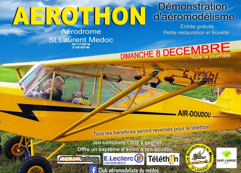 Aérothon : baptême de l’air pour les Doudous