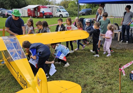 Aérothon : baptême de l’air pour les Doudous