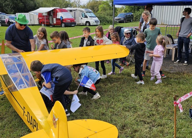 Aérothon : baptême de l’air pour les Doudous