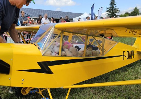 Aérothon : baptême de l’air pour les Doudous