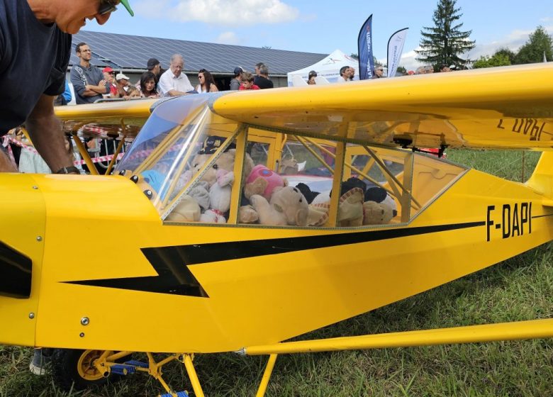 Aérothon : baptême de l’air pour les Doudous