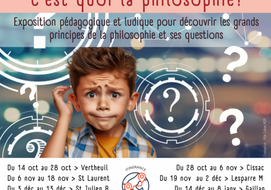 Expo : C’est quoi la philosophie ?